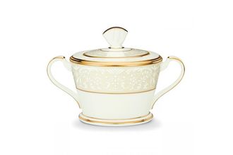 Noritake White Palace Sugar Bowl - Lidded (Tea)