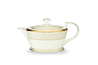 Noritake White Palace Teapot