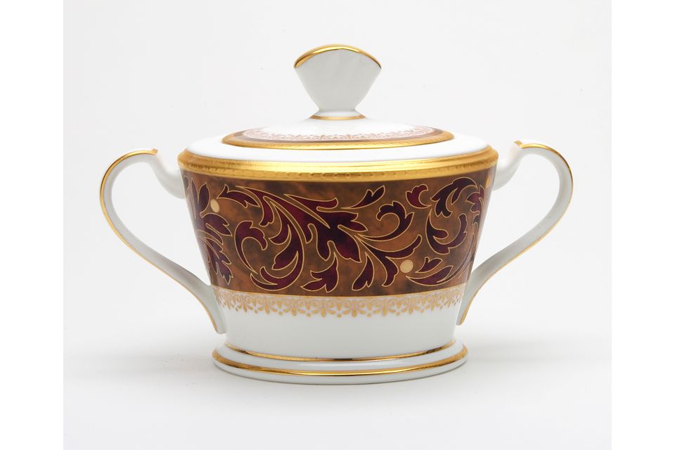 Noritake Xavier Gold Sugar Bowl - Lidded (Tea)