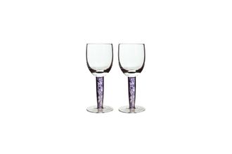 Sell Denby Amethyst Pair of White Wine Glasses