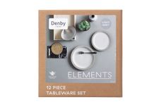 Denby Elements - Light Grey 12 Piece Set thumb 3