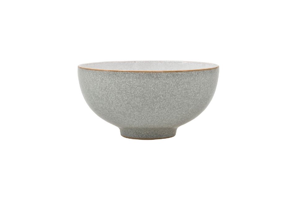 Denby Elements - Light Grey Rice Bowl 13cm
