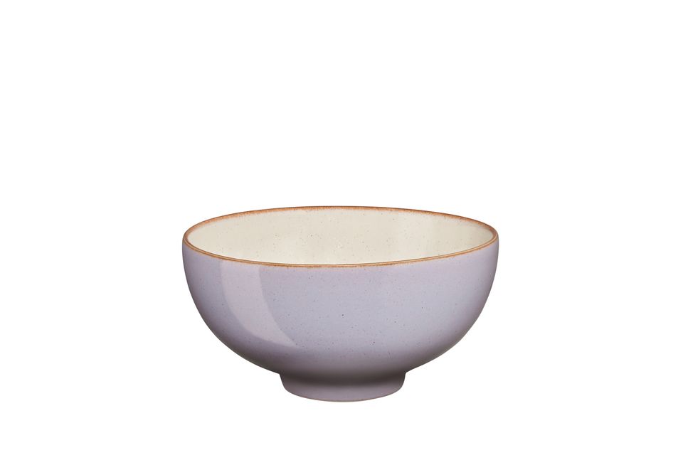 Denby Heritage Lilac Heath Rice Bowl 13cm x 6.5cm