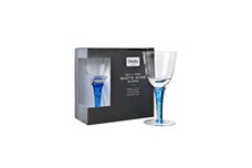 Denby Imperial Blue Pair of White Wine Glasses thumb 2