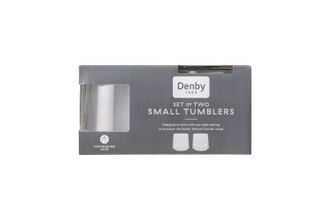 Denby Natural Canvas Tumbler - Set of 2 SMALL
