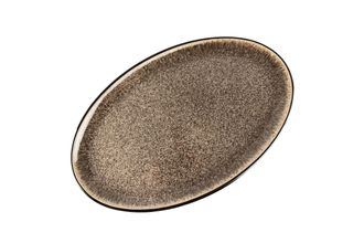 Denby Praline Oval Platter 40cm x 25cm