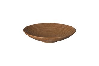Sell Denby Studio Craft Serving Bowl Chestnut - Ridged 25.5cm x 5cm