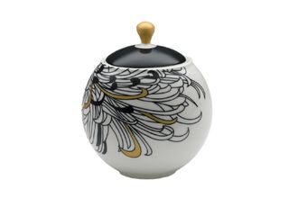 Denby Monsoon Chrysanthemum Sugar Bowl - Lidded (Tea)