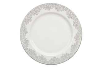 Denby Monsoon Filigree Silver Dinner Plate 28.5cm