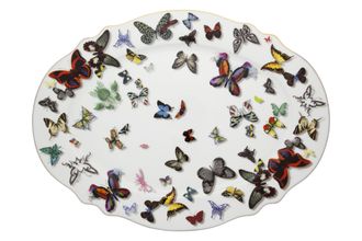Christian Lacroix Butterfly Parade Oval Platter 42cm x 25cm