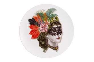 Christian Lacroix Love Who You Want Plate - Giftware Mamzelle Scarlet 23cm