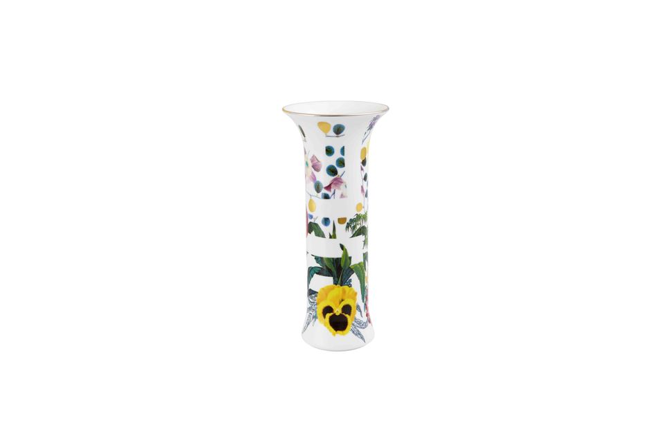 Christian Lacroix Primavera Vase Charleston 12.2cm x 28.3cm