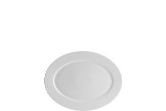 Vista Alegre Broadway White Oval Platter 32.8cm x 25cm