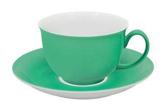 Vista Alegre Colours Breakfast Cup & Saucer Light Green 402ml
