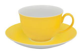 Vista Alegre Colours Breakfast Cup & Saucer Yellow 402ml