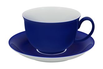 Vista Alegre Colours Breakfast Cup & Saucer Blue 402ml