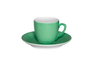 Vista Alegre Colours Coffee Cup & Saucer Light Green 88ml