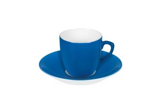 Vista Alegre Colours Coffee Cup & Saucer Light Blue 88ml
