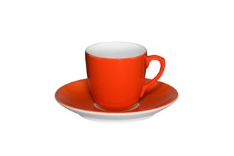 Vista Alegre Colours Coffee Cup & Saucer Red 88ml