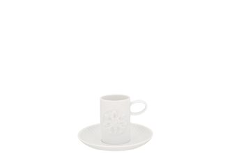 Vista Alegre Ornament Coffee Cup & Saucer D - Cup is 5cm x 7.5cm 13cm