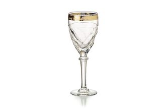 Vista Alegre Palazzo Gold Pair of White Wine Glasses 0.2l