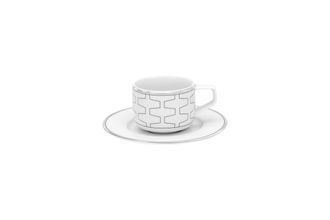 Vista Alegre Trasso Coffee Cup & Saucer Saucer - 12.5cm 6cm x 4.6cm