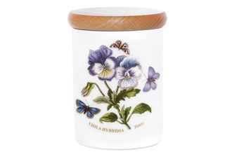 Sell Portmeirion Botanic Garden Storage Jar + Lid Pansy 10cm