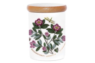 Portmeirion Botanic Garden Storage Jar + Lid Rhododendron 10cm