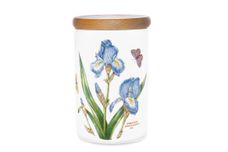 Portmeirion Botanic Garden Storage Jar + Lid Iris 18cm thumb 1