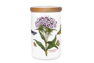 Portmeirion Botanic Garden Storage Jar + Lid Sweet William 18cm