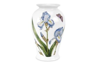 Portmeirion Botanic Garden Vase Iris - Canton Vase 18cm