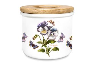 Sell Portmeirion Botanic Garden Storage Jar + Lid Pansy 7" x 6"