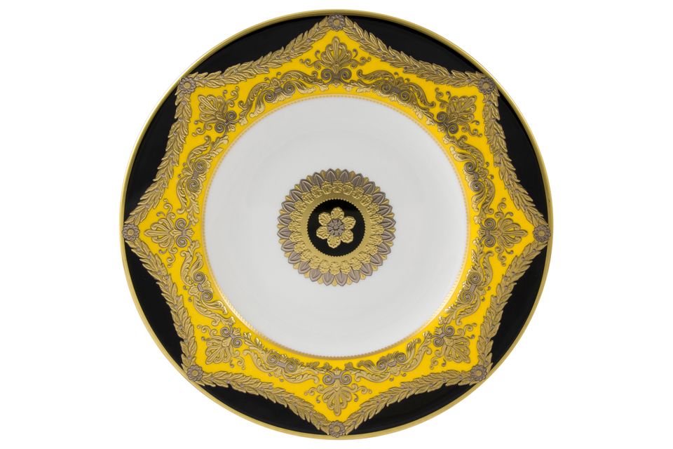 Royal Crown Derby Amber Palace Breakfast Plate 23cm
