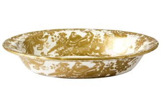 Royal Crown Derby Aves - Gold Vegetable Dish (Open)