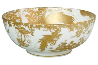 Sell Royal Crown Derby Aves - Gold Salad Bowl