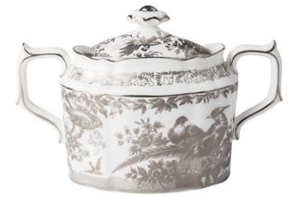 Sell Royal Crown Derby Aves - Platinum Sugar Bowl - Lidded (Tea)