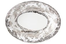 Royal Crown Derby Aves - Platinum Vegetable Dish (Open) thumb 2