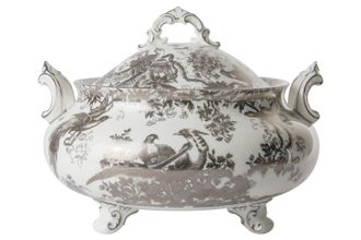 Sell Royal Crown Derby Aves - Platinum Soup Tureen + Lid