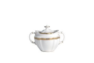 Royal Crown Derby Carlton Gold Sugar Bowl - Lidded (Tea)