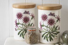Portmeirion Botanic Garden Storage Jar + Lid Treasure Flower 18cm thumb 2