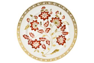 Royal Crown Derby Derby Panel - Red Service Plate 30.5cm