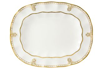 Royal Crown Derby Elizabeth Gold Oval Platter 33cm