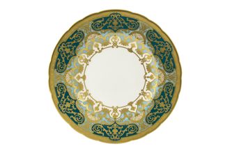 Royal Crown Derby Heritage Forest Green & Turquoise Dinner Plate 27cm