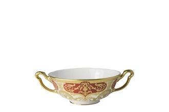 Royal Crown Derby Heritage Red and Cream Soup Cup