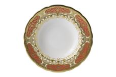 Royal Crown Derby Heritage Red and Cream Rimmed Bowl 21.5cm thumb 2