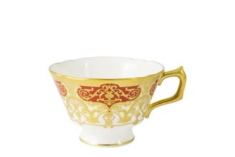 Royal Crown Derby Heritage Red and Cream Teacup