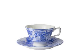 Sell Royal Crown Derby Mikado Teacup & Saucer Blue