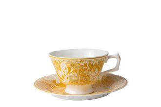 Sell Royal Crown Derby Mikado Teacup & Saucer Canteloupe