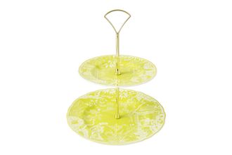 Sell Royal Crown Derby Mikado 2 Tier Cake Stand Lime