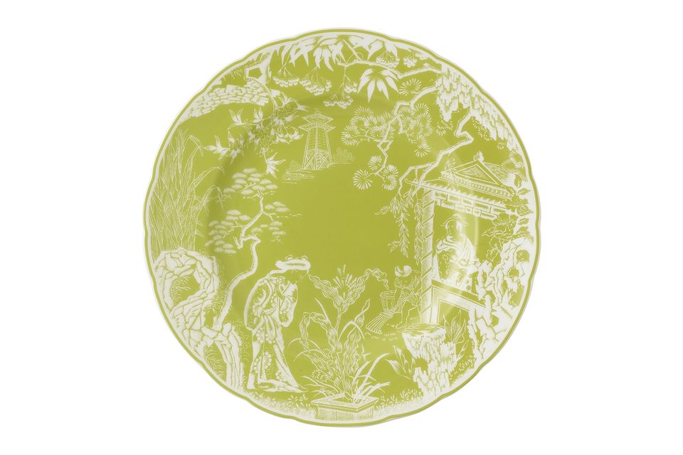 Royal Crown Derby Mikado Side Plate Lime 21.5cm